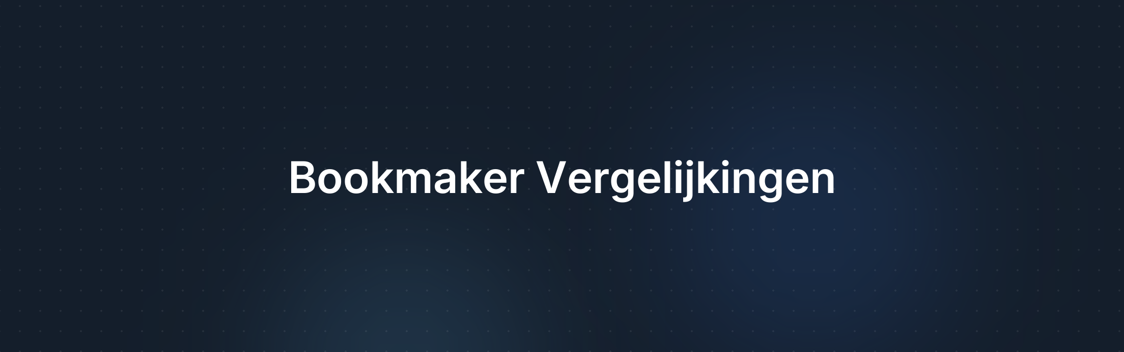 Omslagafbeelding voor De Beste Bookmakers voor Arbitrage Betting: Vergelijking van Sterke en Zwakke Punten