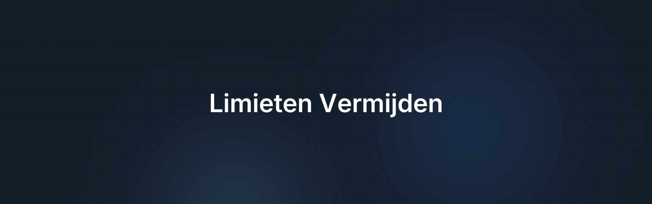 Top 5 Tips om Limieten bij Bookmakers te Vermijden