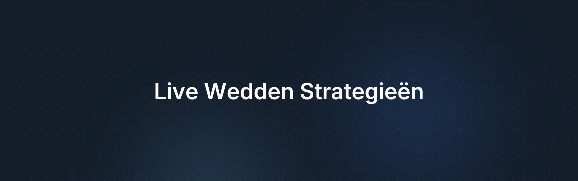 De Groei van Live Wedden in Arbitrage Betting: Voordelen en Strategieën