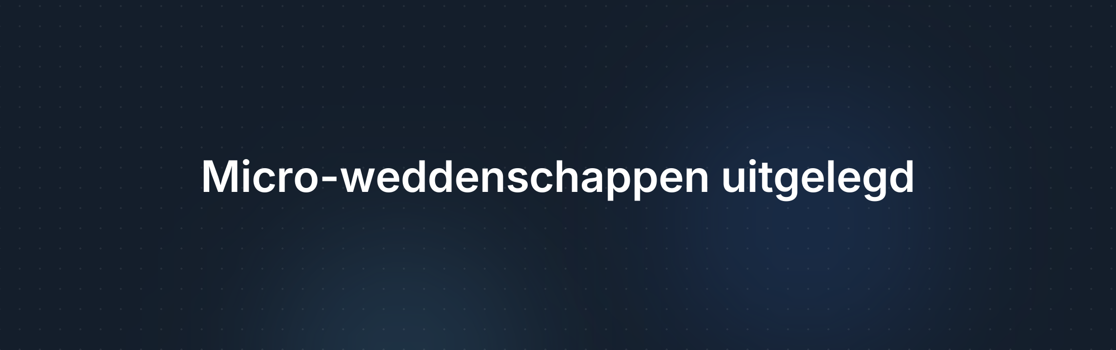 Micro-weddenschappen: De Toekomst van Sportweddenschappen en Arbitrage Kansen