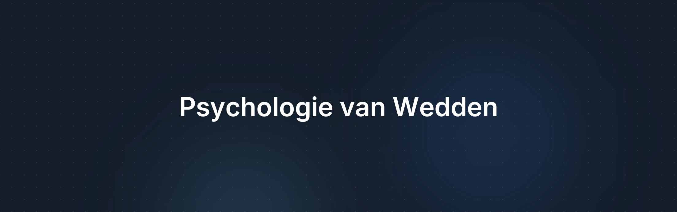Omslagafbeelding voor De Psychologische Factoren Achter Sportweddenschappen: Emoties, Groepsdruk en Cognitieve Bias