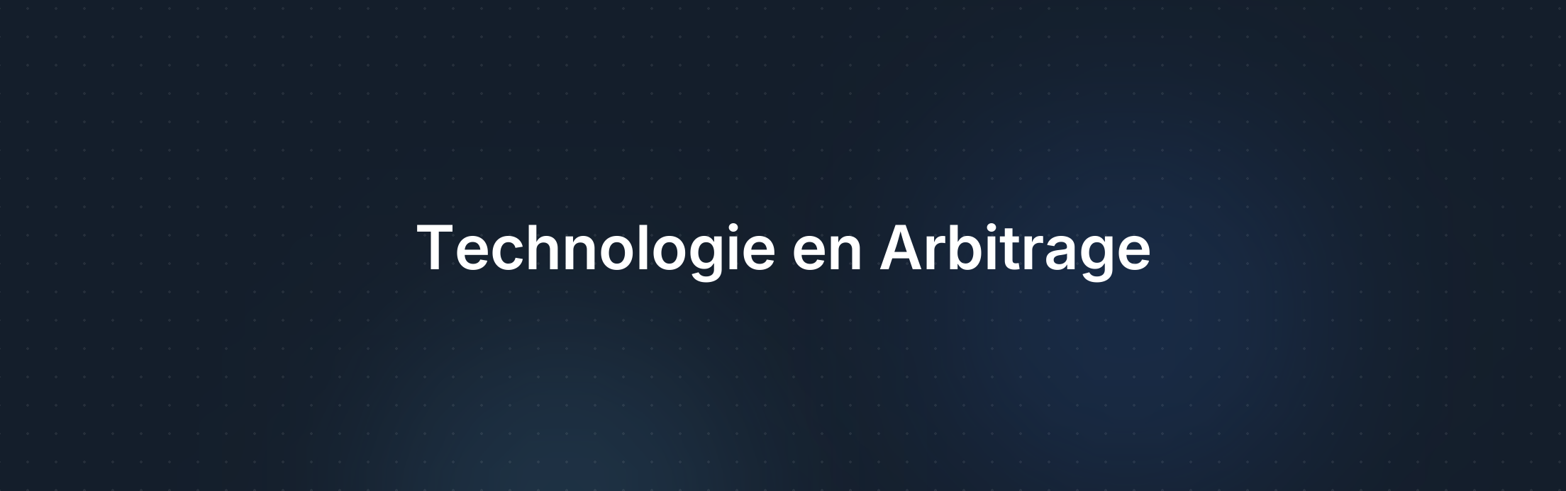 De Impact van Technologie op Arbitrage Betting
